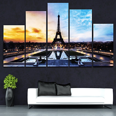 Mua 5 Panel Art on Canvas Prints Modern Decorative Picture Wall ...