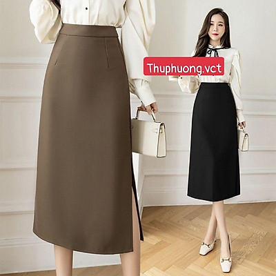 Chân váy xòe dáng dài điệu đà và thanh lịch cho cô nàng ngày thu  Thời  trang  Việt Giải Trí