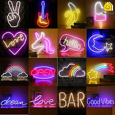 Mua Đèn LED Neon Decor Phòng Ngủ - Thích Hợp Decor Quán Bar Chill ...