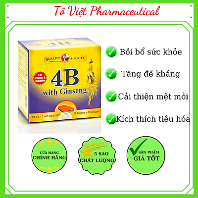 Vitamin 4B Gold cung cấp năng lượng cho cơ quan hoạt động như thế nào?
