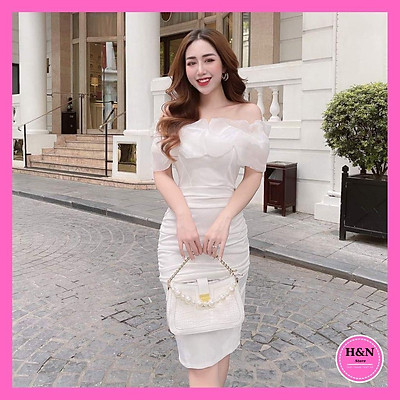Chìm đắm với vẻ đẹp sang chảnh của 6 mẫu váy trắng hot nhất hè này