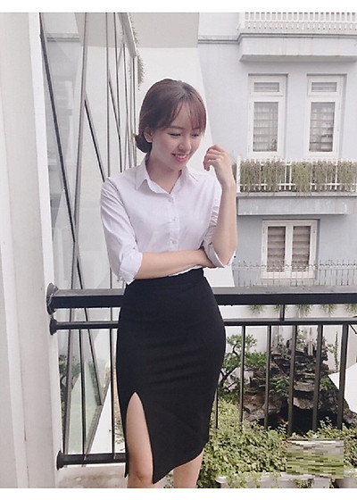 chân váy xẻ trước giá tốt Tháng 8 2023 Chân váy  Mua ngay Thời Trang Nữ   Shopee Việt Nam