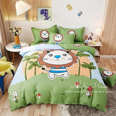 Mua BỘ CHĂN GA GỐI COTTON HOẠT HÌNH SIÊU ĐÁNG YÊU CHO BÉ, GA GIƯỜNG ĐẸP | Tiki Mua Bộ Chăn Ga Gối Cotton Hoạt Hình Siêu Đáng Yêu Cho Bé, Ga Giường Đẹp | Tiki