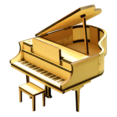 Đồ chơi lắp ráp gỗ 3D Mô hình đàn Piano  Lazadavn