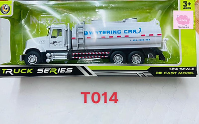 Mô hình xe container xe đầu kéo Foton Truck 124  Blue Mô Hình