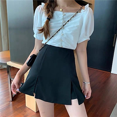 Chân váy xẻ tà 2 bên giá sỉ giá bán buôn  Thị Trường Sỉ