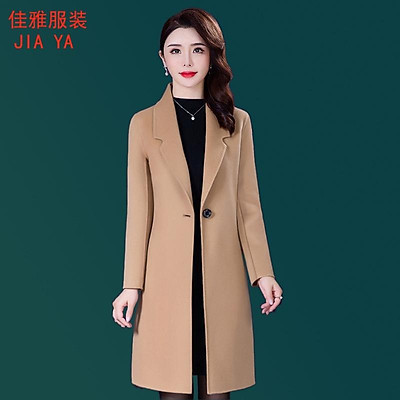 Mua (Hàng Sẵn) Áo Khoác Dạ Nữ Cashmere Hai Mặt Sang Trọng Ad78 - Hàng Quảng  Châu Cao Cấp | Tiki