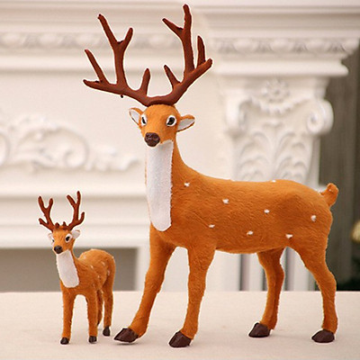Sự kết hợp gợi nhớ mùa giáng sinh christmas decor deer cho không gian nhà bạn
