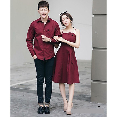 Tổng hợp Áo Cặp Sơ Mi Nam Váy Nữ giá rẻ bán chạy tháng 72023  BeeCost