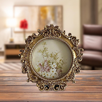 Mua Resin Photo Frame Photo Holder Ornate Craft for Living Room ...