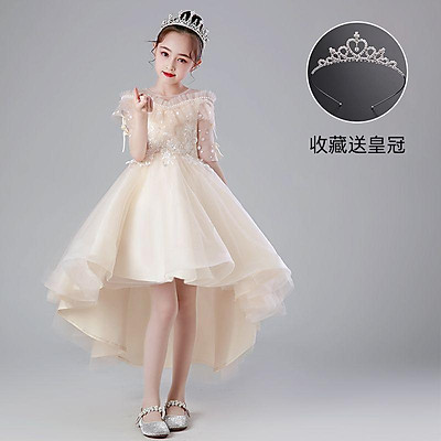 BEERGIRLS Váy Mùa Hè Cho Bé Gái Váy Công Chúa Nhỏ Phong Cách Siêu Phương Tây  Phiên Bản Hàn Quốc Mới Vải Voan Đỏ Lưới Cho Trẻ Em  MixASale