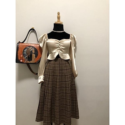 CHÂN VÁY DẠ MIDI Mã 5178