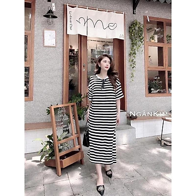 váy suông kẻ ngang giá tốt Tháng 7 2023  Mua ngay  Shopee Việt Nam