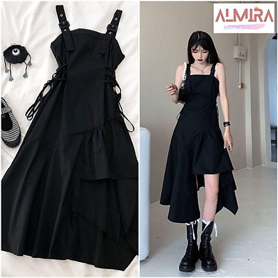 Top 79 váy 2 dây đen mới nhất  cdgdbentreeduvn