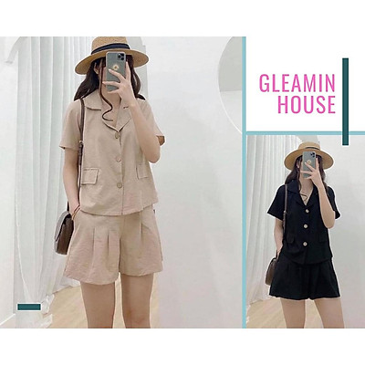 Bộ vest nữ văn phòng cộc tay sang trọng dành cho các quý cô thời thượng   TECHBIKEVN Cộng đồng Tài xế Công Nghệ Viêt Nam