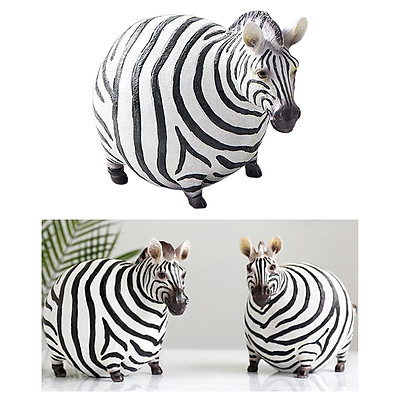 Mua Super Cute Handmade Zebra Figurine, Resin Kids Toy, Animal ...