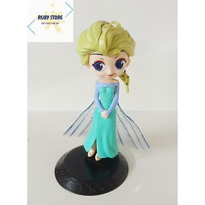 Đồng hồ đeo tay trẻ em nhấn nút xem giờ hình công chúa Elsa Frozen m  Khaly Shop