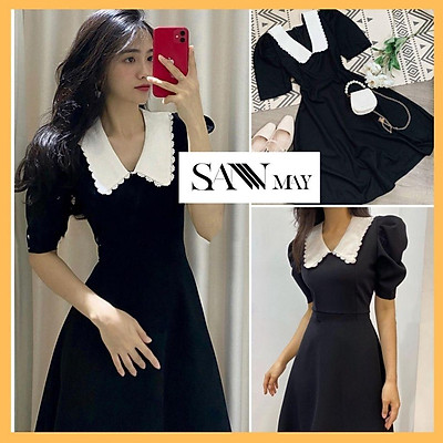 Váy Dự Tiệc Cưới Thiết Kế Cao Cấp Dáng Xòe Vải Ren Siêu Sang Đi Làm Đầm  Dạo Phố Tôn Dáng Trẻ Trung Loại 1 V91   Hazomicom  Mua Sắm
