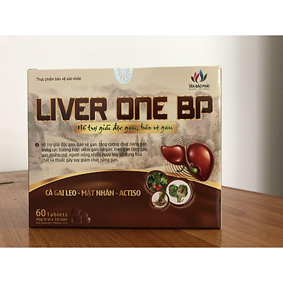 Công dụng và giá trị của thuốc bổ gan liver one đối với sức khỏe