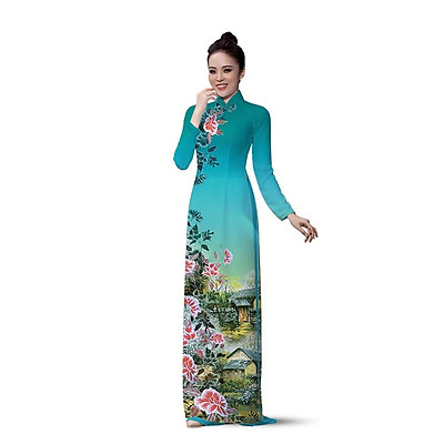 Mua Vải Áo Dài Thái Tuấn Hoa Văn In | Asbr533-909-Dc4 | Tiki