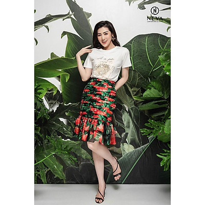 Phối đồ chân váy đuôi cá đẹp muốn xỉu làm mê lòng phải nữ