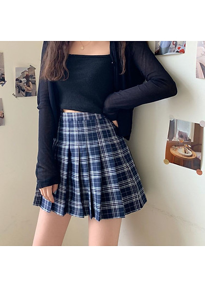 Chân váy tennis xếp ly Caro nhập khẩu loại 1 tiêu chuẩn Hàn Quốc  Shopee  Việt Nam