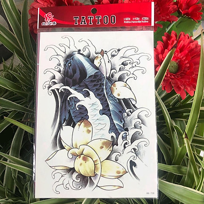 Hình xăm dán tattoo bướm RC227 CANDYSHOP88