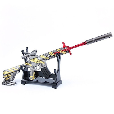 Súng mô hình Pubg Qbz Skin Lion Heart