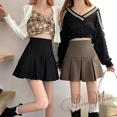 Chân váy xếp ly to bản Một kiểu chân váy đang soán ngôi chân váy xếp ly  nhỏ
