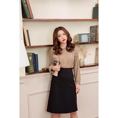 Chân váy ngang gối 699  NEM FASHION