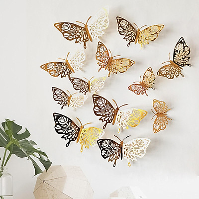 Cách làm đồ trang trí bướm cho phòng?