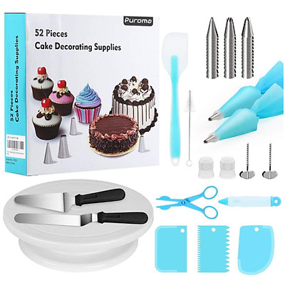 Mua 52Pcs Tool Cake Decorating Set Gift Kit Baking Supplies ...