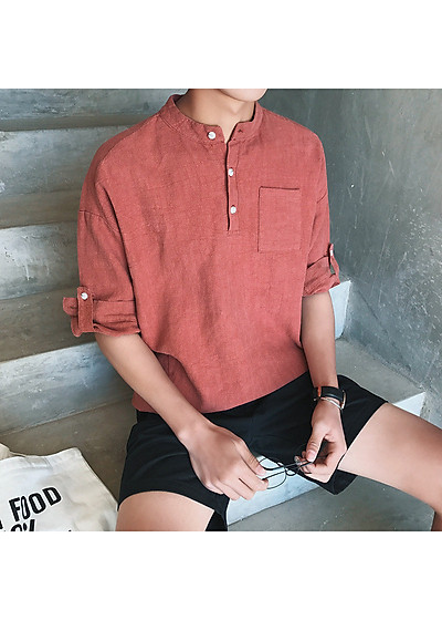 Áo Sơ Mi Lụa Lạnh Tay Ngắn Dáng Rộng Cài Khuy Kiểu Nhật Bản Thời Trang Mùa  Hè Cho Nam Sinh  Shopee Việt Nam