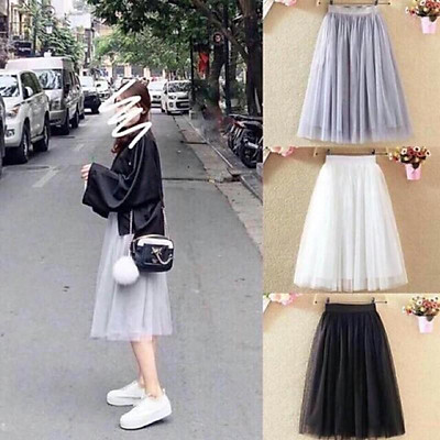 Lịch sử giá Chân váy nữ váy lưới tutu xòe 4 lớp ttgđ cập nhật 72023   BeeCost