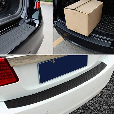 Car Door Sill Plate Protector Guard Strip Rear Bumper Moulding Accessories