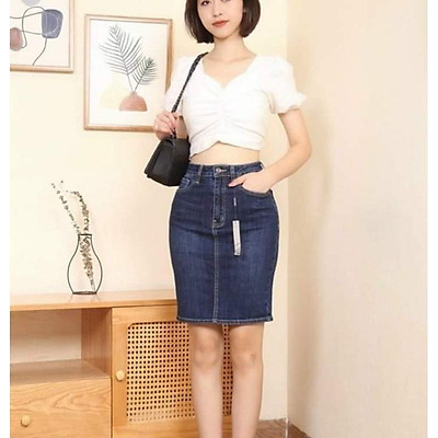 Top 79 chân váy bò công sở siêu đỉnh  trieuson5