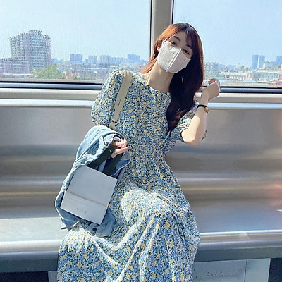 Top với hơn 82 về váy hoa nhí tay phồng hay nhất  coedocomvn