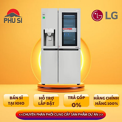 Tủ lạnh LG Inverter InstaView Door-in-Door 601 lít GR-X247JS giá tốt, có  trả góp