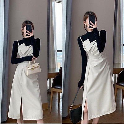 Chi tiết 71 váy len yếm 2 dây không thể bỏ qua  trieuson5