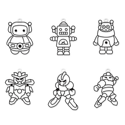 Tranh tô màu Robot Gundam cho bé