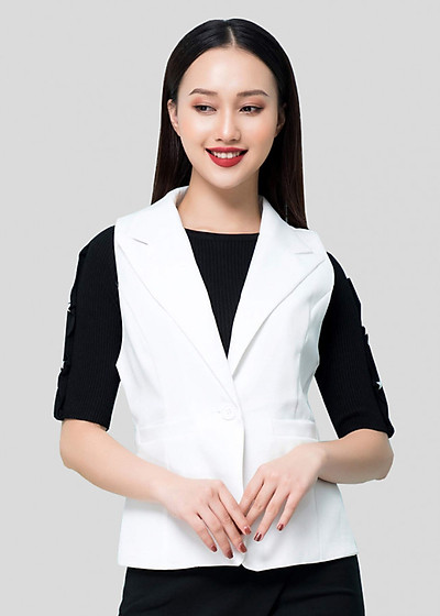 Áo khoác chất liệu tuýtsi sát nách  Thời trang Pantio