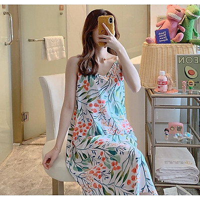 Tổng hợp hơn 68 váy ngủ cotton 2 dây siêu hot  cdgdbentreeduvn