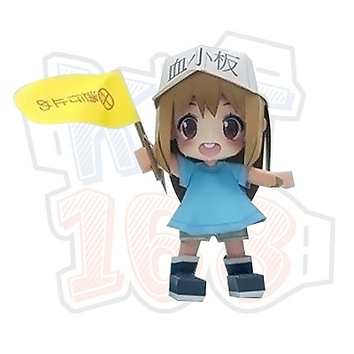 Mua Mô hình giấy Anime cute Platelet | Tiki