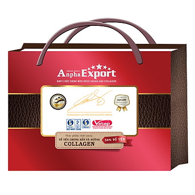 Thương hiệu yến sào anpha export collagen uy tín và chất lượng