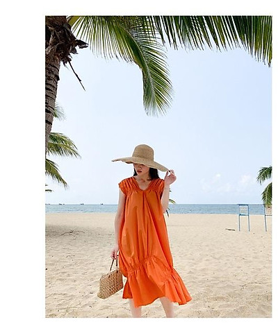 Váy maxi đi biển cho mẹ và bé đồ đi biển  Lazadavn