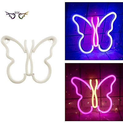 Mua Butterfly Neon Signs Lights for Bedroom Wall Decor, USB or ...