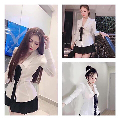 Chân Váy Xòe  Xanh Bơ  VX 2058