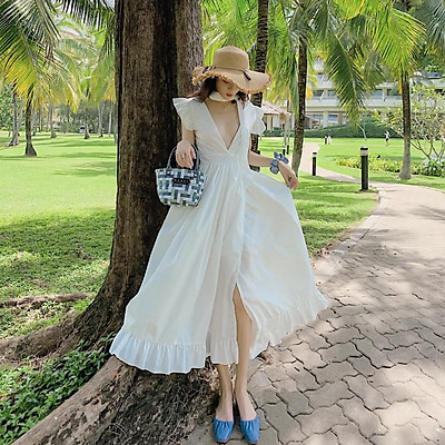 15 mẫu đầm maxi đi biển đẹp mang phong cách độc đáo mới nhất