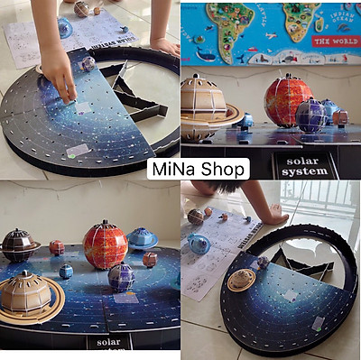Bộ Mô Hình 3D Hệ Mặt Trời AstroReality giá tốt Tháng 8 2023  Mua ngay   Shopee Việt Nam