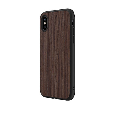 Mua Ốp lưng dành cho Iphone XS Max RhinoShield Solid Suit vân gỗ tự nhiên_  Viền đen_ Hàng chính hãng | Tiki